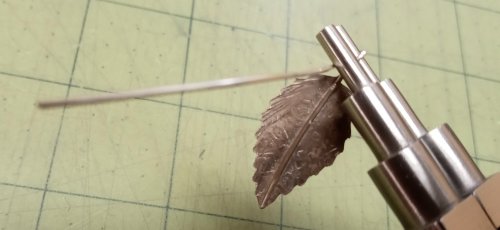 Judy Larson's Feathers and Leaves Earring Remodel - , Metalwork, Texturing, Wire Wrapping, Wrapping, Wire Wrapping Jewelry, , wrap the wire around the step one barrel